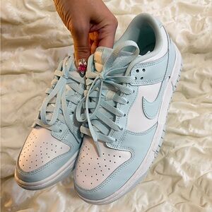 Baby blue Nike Dunks Glacier men’s 6 women’s 7.5